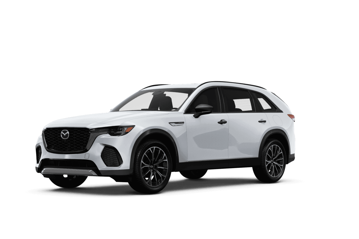 Mazda CX-70 PHEV Rhodium White Premium - Front view Mazda CX-70 PHEV Rhodium White Premium - Front view