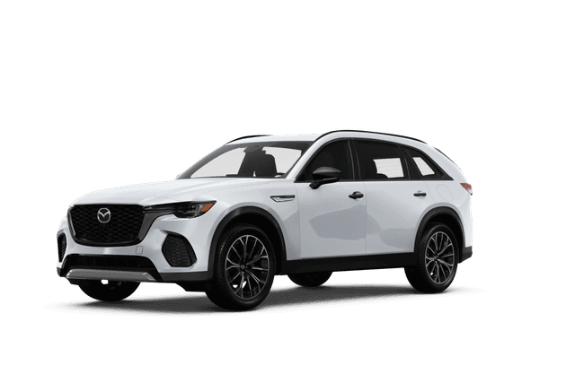 Mazda CX-70 PHEV Rhodium White Premium - Front view Mazda CX-70 PHEV Rhodium White Premium - Front view