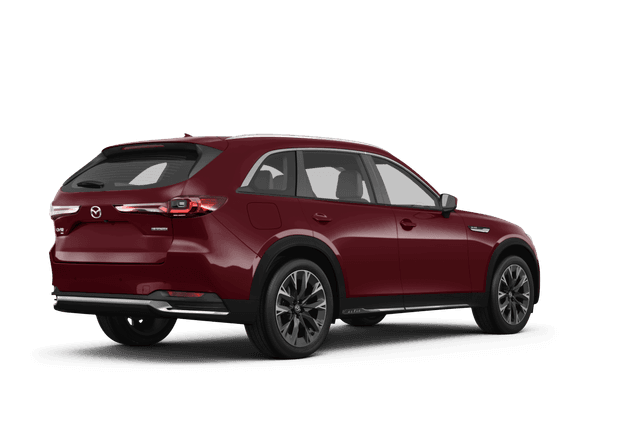 Mazda CX-90 Artisan Red Premium - Back view Mazda CX-90 Artisan Red Premium - Back view