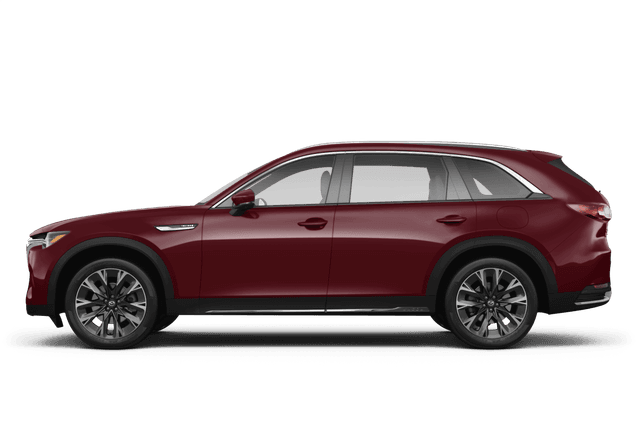Mazda CX-90 Artisan Red Premium - Side view Mazda CX-90 Artisan Red Premium - Side view