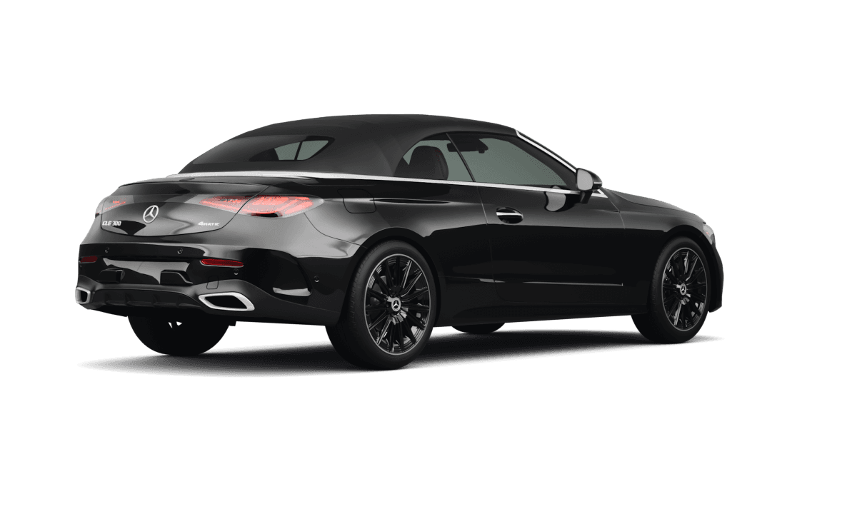 Mercedes-Benz CLE Black - Back view Mercedes-Benz CLE Black - Back view