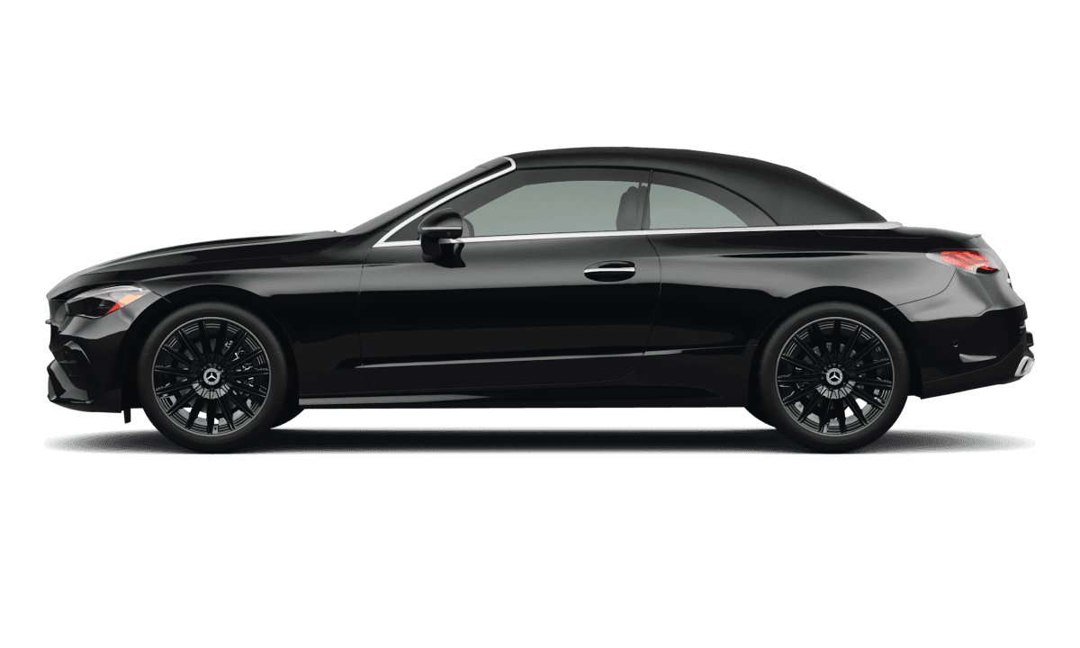 Mercedes-Benz CLE Black - Side view Mercedes-Benz CLE Black - Side view