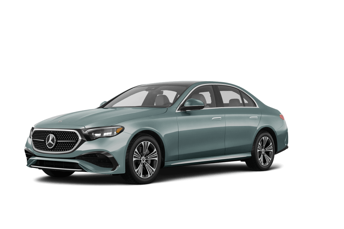 Mercedes-Benz E-Class Verde Silver - Front view Mercedes-Benz E-Class Verde Silver - Front view