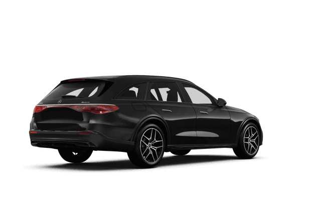 Mercedes-Benz E-Class Black - Back view Mercedes-Benz E-Class Black - Back view