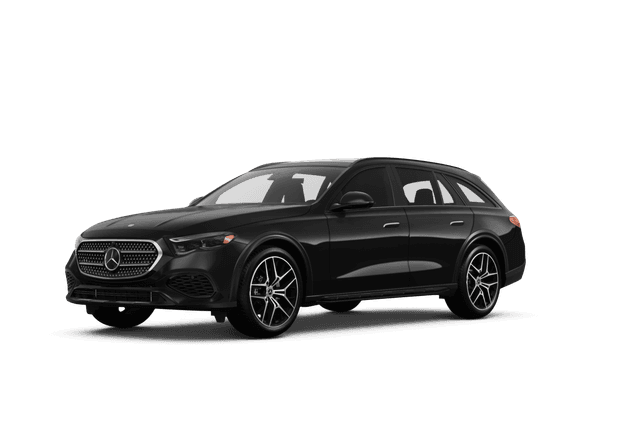 Mercedes-Benz E-Class Black - Front view Mercedes-Benz E-Class Black - Front view