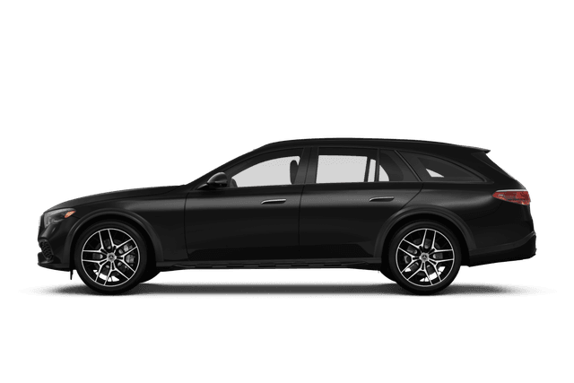 Mercedes-Benz E-Class Black - Side view Mercedes-Benz E-Class Black - Side view