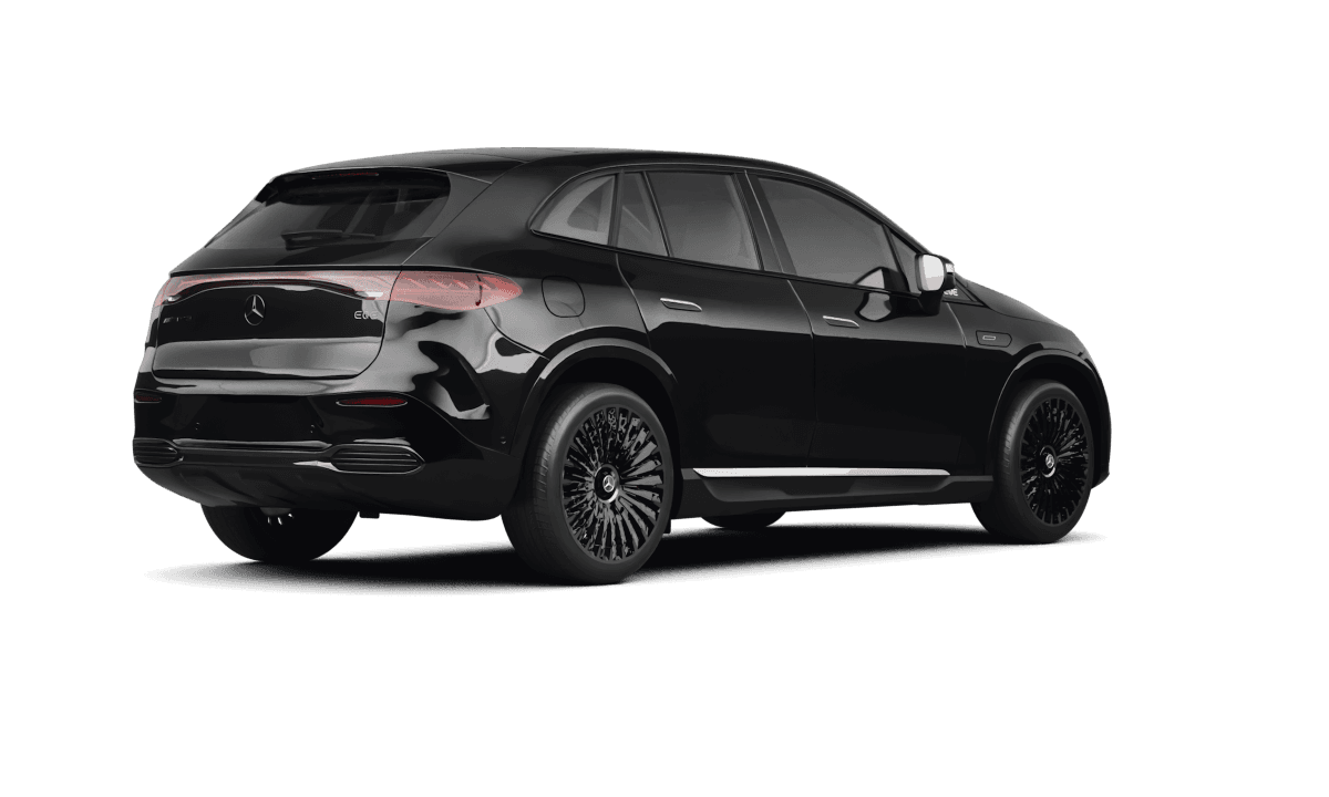 Mercedes-Benz EQE Black - Back view Mercedes-Benz EQE Black - Back view