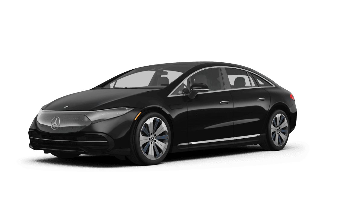 Mercedes-Benz EQS Black - Front view Mercedes-Benz EQS Black - Front view