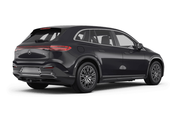 Mercedes-Benz EQS Black - Back view Mercedes-Benz EQS Black - Back view