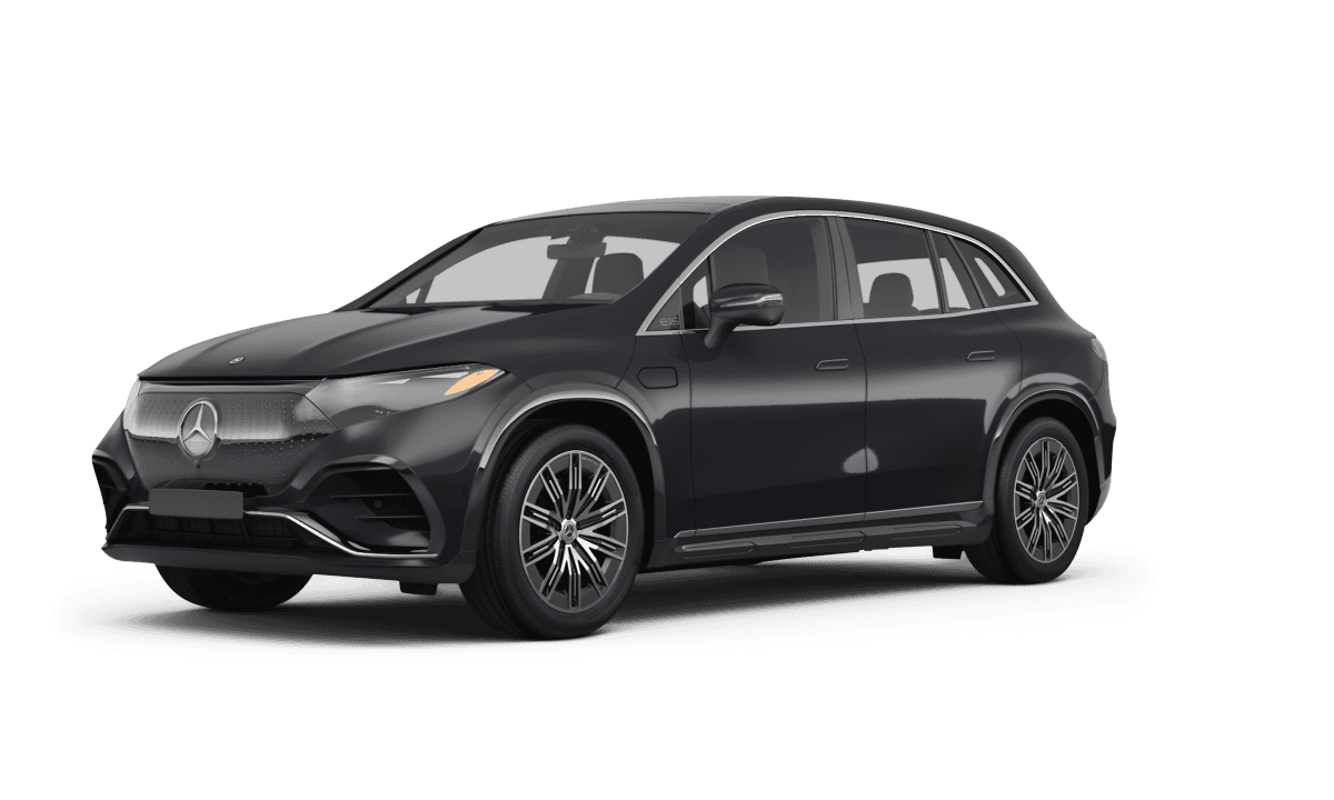 Mercedes-Benz EQS Black - Front view Mercedes-Benz EQS Black - Front view