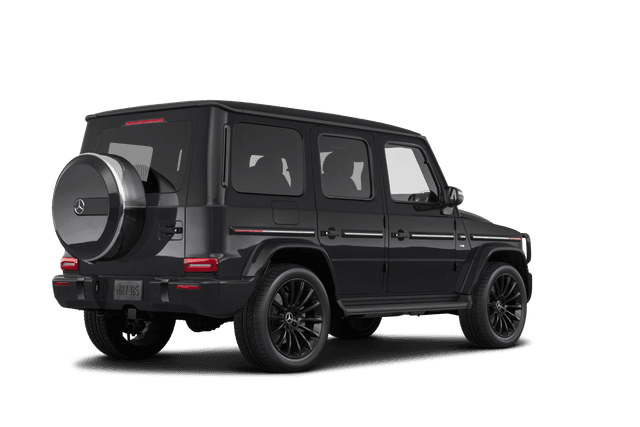 Mercedes-Benz G-Class Black - Back view Mercedes-Benz G-Class Black - Back view