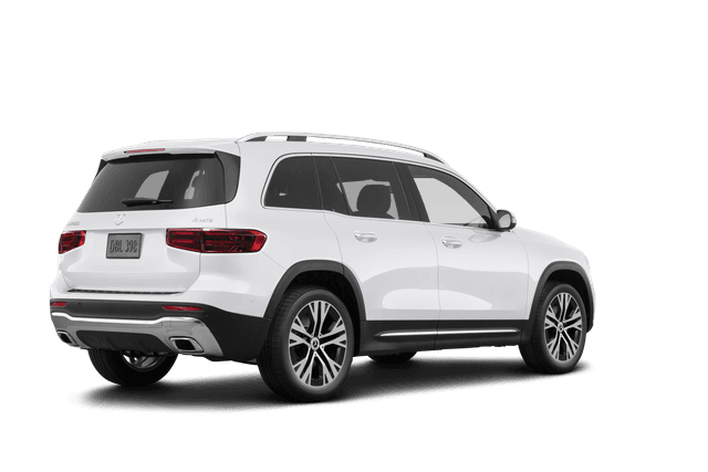 Mercedes-Benz GLB Polar White - Back view Mercedes-Benz GLB Polar White - Back view