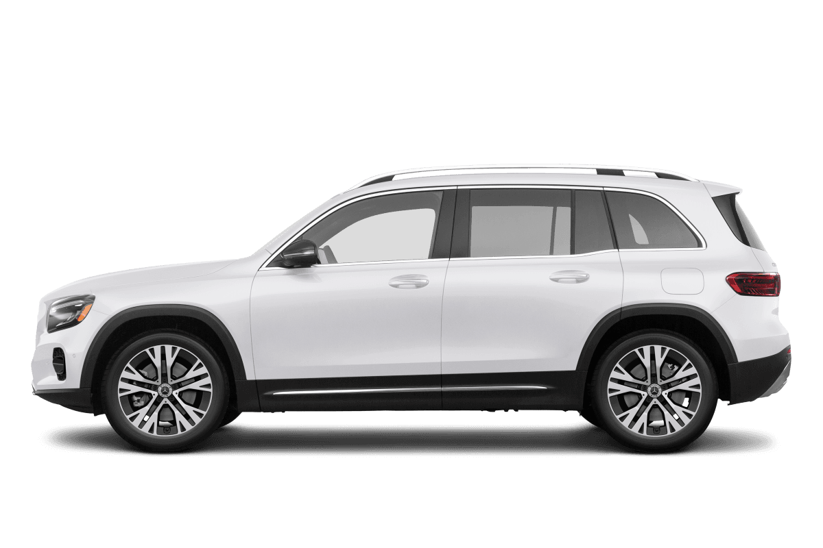 Mercedes-Benz GLB Polar White - Side view Mercedes-Benz GLB Polar White - Side view