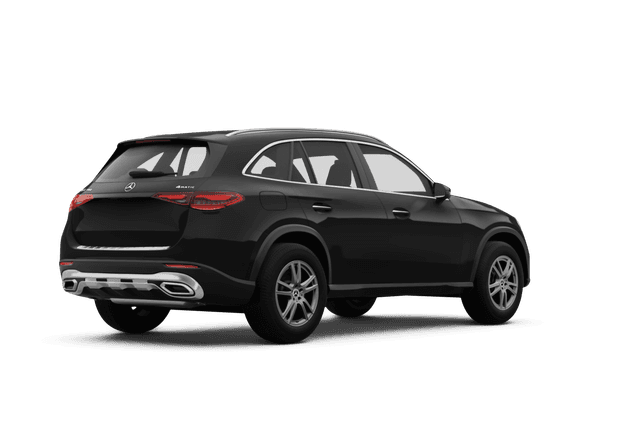 Mercedes-Benz GLC Black - Back view Mercedes-Benz GLC Black - Back view