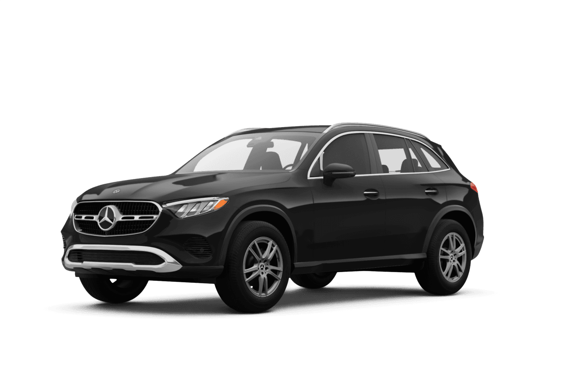 Mercedes-Benz GLC Black - Front view Mercedes-Benz GLC Black - Front view