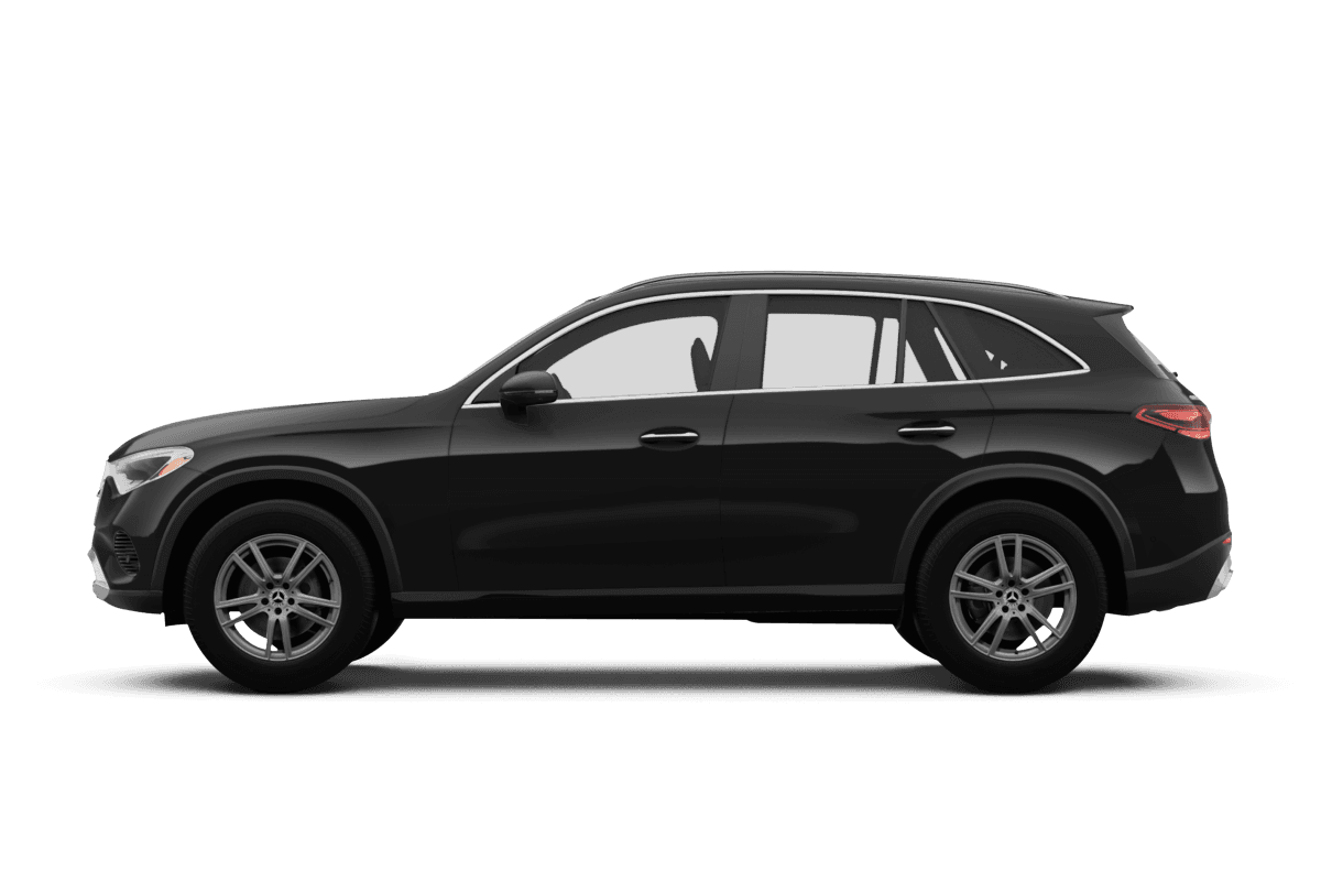 Mercedes-Benz GLC Black - Side view Mercedes-Benz GLC Black - Side view