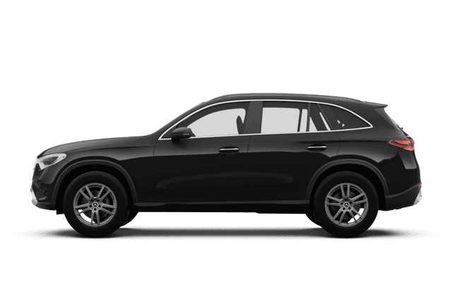 Mercedes-Benz GLC Black - Side view Mercedes-Benz GLC Black - Side view