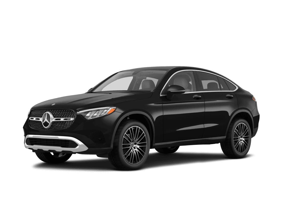 Mercedes-Benz GLC Black - Front view Mercedes-Benz GLC Black - Front view