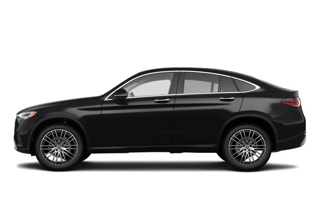 Mercedes-Benz GLC Black - Side view Mercedes-Benz GLC Black - Side view