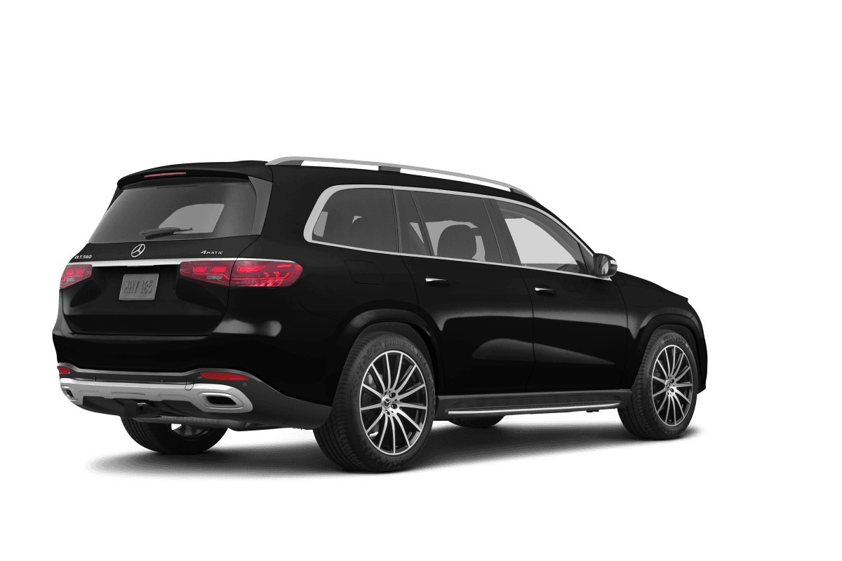 Mercedes-Benz GLS Black - Back view Mercedes-Benz GLS Black - Back view