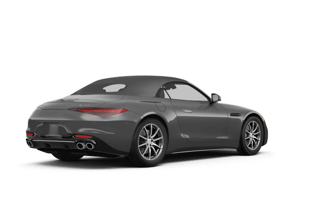 Mercedes-Benz SL-Class MANUFAKTUR Monza Grey Magno - Back view Mercedes-Benz SL-Class MANUFAKTUR Monza Grey Magno - Back view