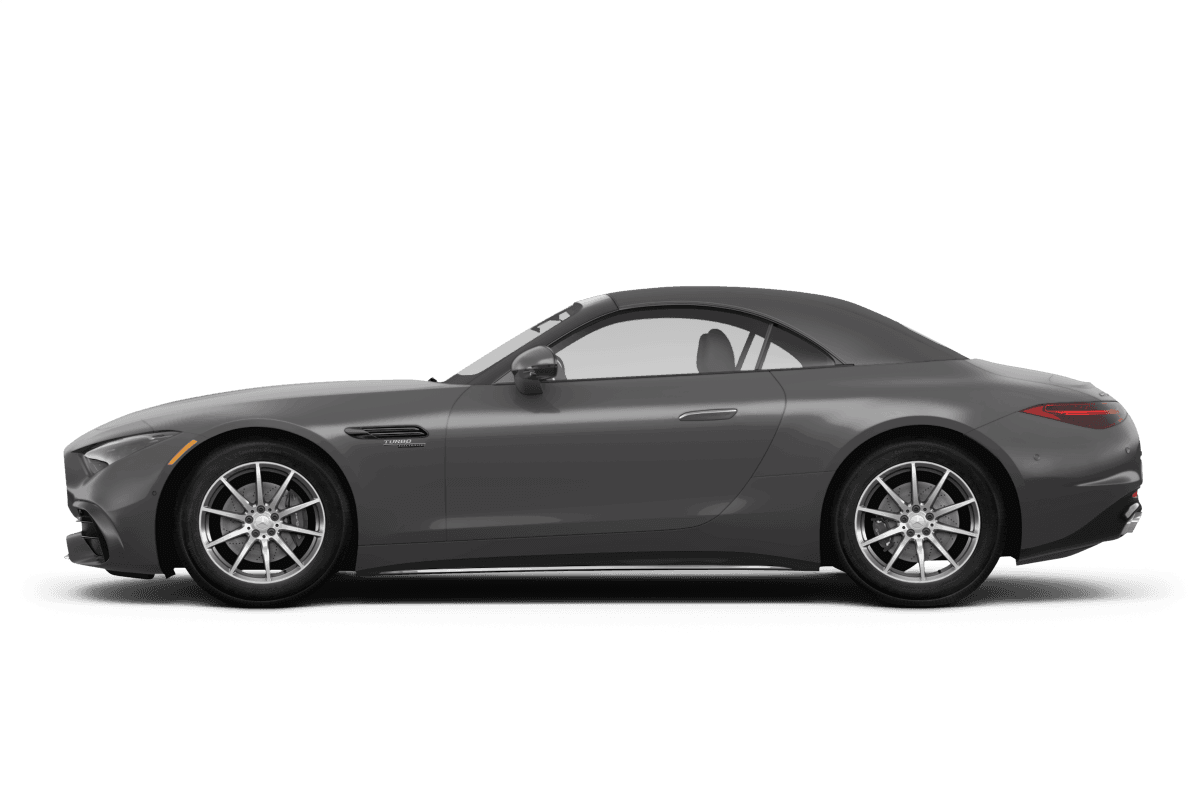 Mercedes-Benz SL-Class MANUFAKTUR Monza Grey Magno - Side view Mercedes-Benz SL-Class MANUFAKTUR Monza Grey Magno - Side view