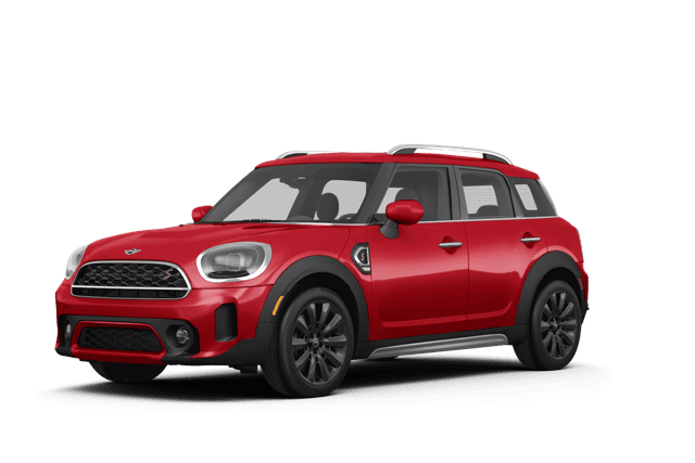 MINI Countryman Chili Red - Front view MINI Countryman Chili Red - Front view