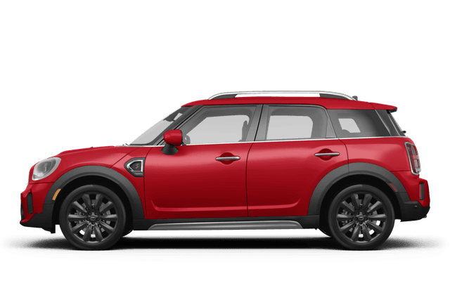 MINI Countryman Chili Red - Side view MINI Countryman Chili Red - Side view