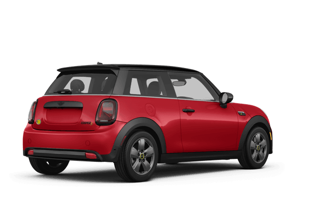 MINI Hardtop 2 Door Chili Red - Back view MINI Hardtop 2 Door Chili Red - Back view