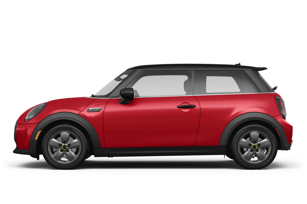 MINI Hardtop 2 Door Chili Red - Side view MINI Hardtop 2 Door Chili Red - Side view