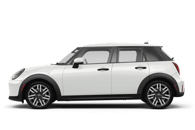 MINI Hardtop 4 Door Nanuq White Metallic - Side view MINI Hardtop 4 Door Nanuq White Metallic - Side view