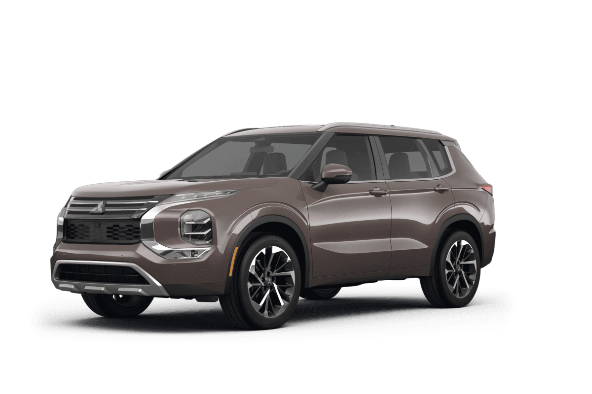 Mitsubishi Outlander PHEV Deep Bronze Metallic - Front view Mitsubishi Outlander PHEV Deep Bronze Metallic - Front view