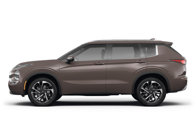 Mitsubishi Outlander PHEV Deep Bronze Metallic - Side view Mitsubishi Outlander PHEV Deep Bronze Metallic - Side view