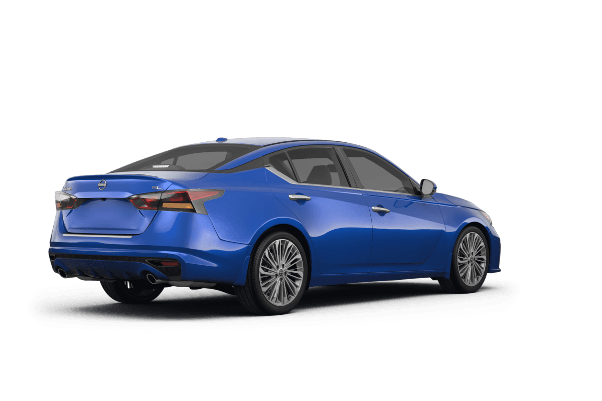 Nissan Altima Bluestone Pearl - Back view Nissan Altima Bluestone Pearl - Back view