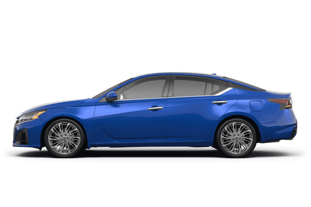 Nissan Altima Bluestone Pearl - Side view Nissan Altima Bluestone Pearl - Side view