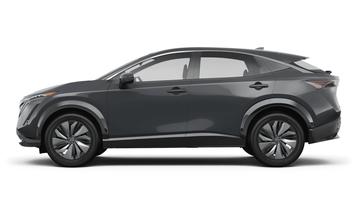 Nissan Ariya Gun Metallic - Side view Nissan Ariya Gun Metallic - Side view