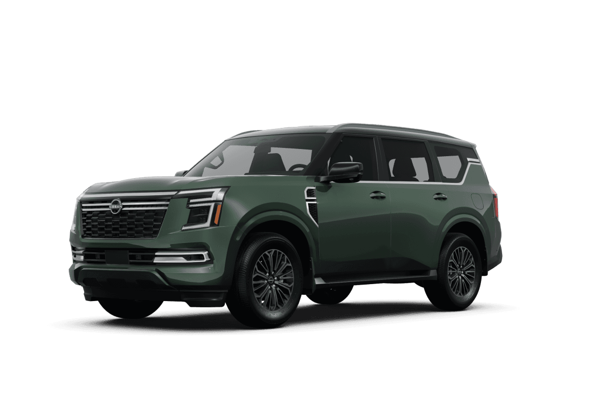 Nissan Armada Alpine Metallic - Front view Nissan Armada Alpine Metallic - Front view