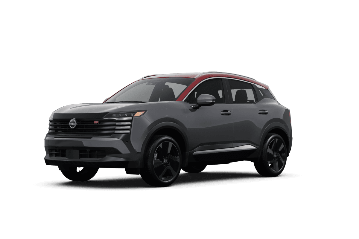 Nissan Kicks Gun Metallic - Front view Nissan Kicks Gun Metallic - Front view