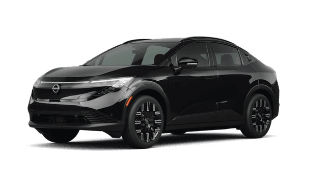 Nissan LEAF Black Diamond Pearl - Front view Nissan LEAF Black Diamond Pearl - Front view