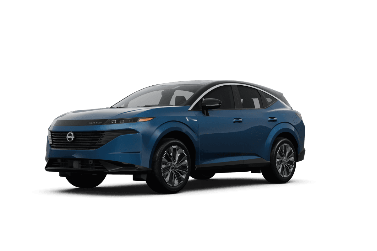 Nissan Murano Aurora Blue Pearl Metallic - Front view Nissan Murano Aurora Blue Pearl Metallic - Front view