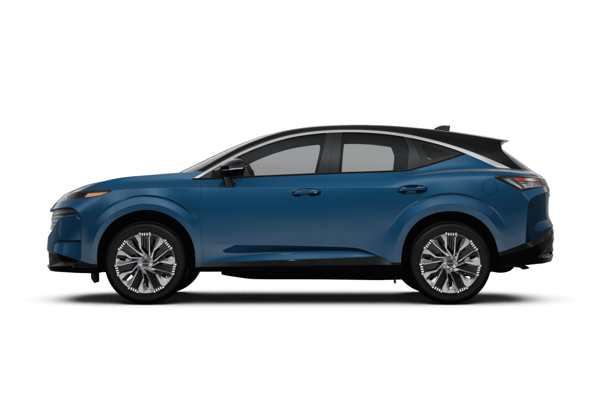 Nissan Murano Aurora Blue Pearl Metallic - Side view Nissan Murano Aurora Blue Pearl Metallic - Side view