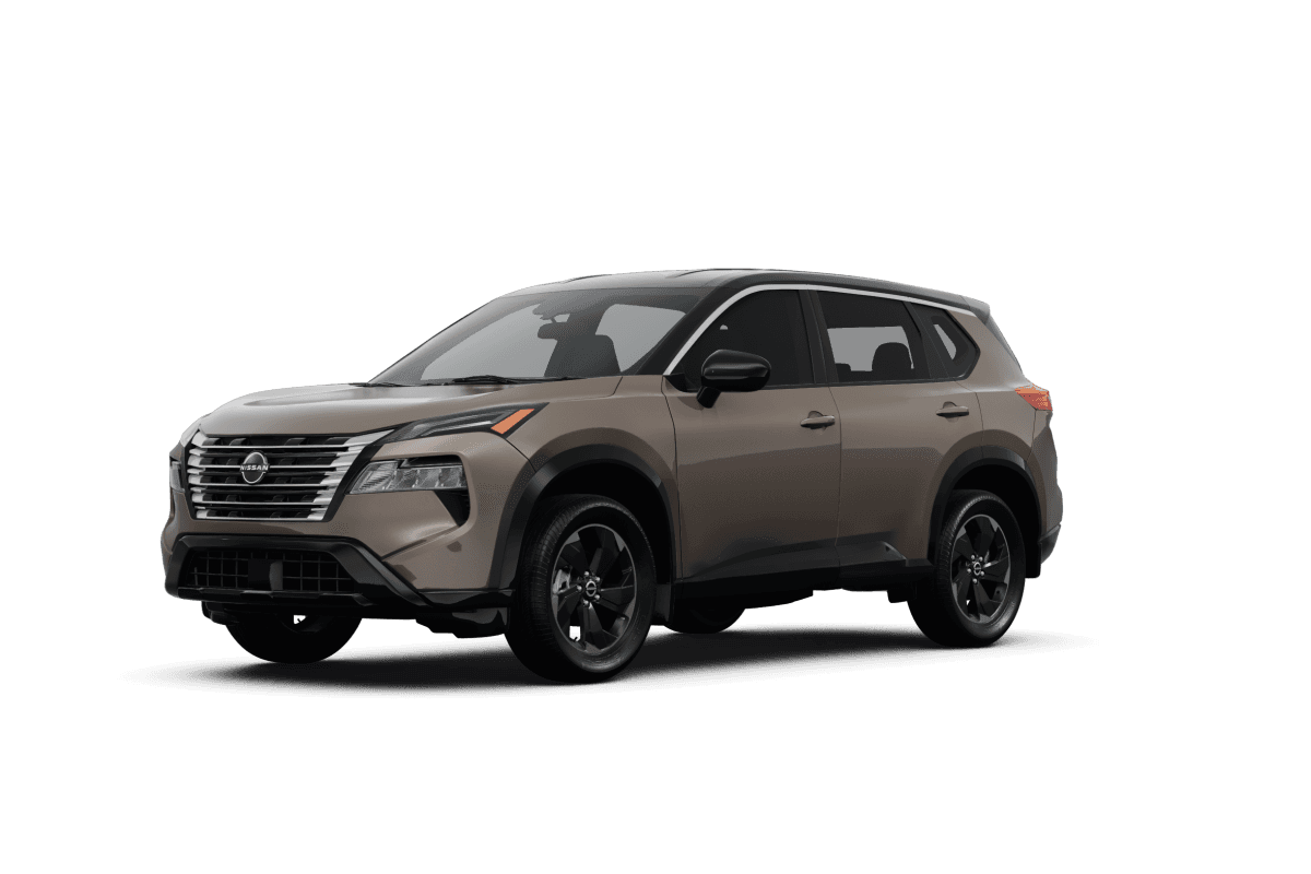 Nissan Rogue Baja Storm Metallic - Front view Nissan Rogue Baja Storm Metallic - Front view