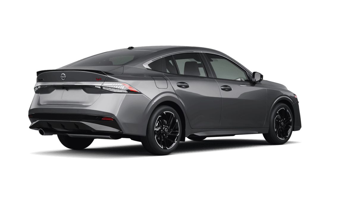 Nissan Sentra Gun Metallic - Back view Nissan Sentra Gun Metallic - Back view