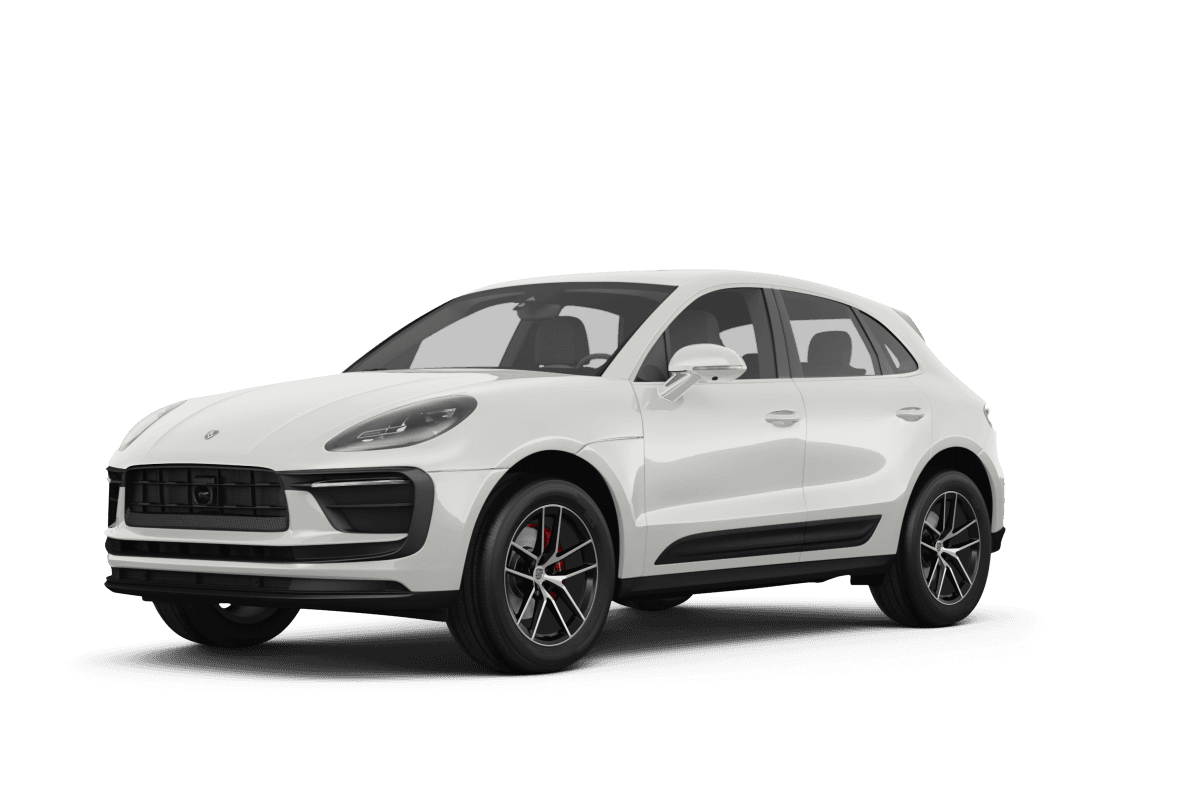 Porsche Macan White - Front view Porsche Macan White - Front view