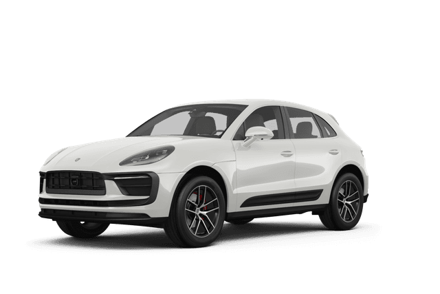Porsche Macan White - Front view Porsche Macan White - Front view