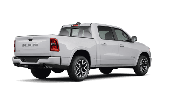 Ram 1500 Billet Silver Metallic Clear Coat - Back view Ram 1500 Billet Silver Metallic Clear Coat - Back view