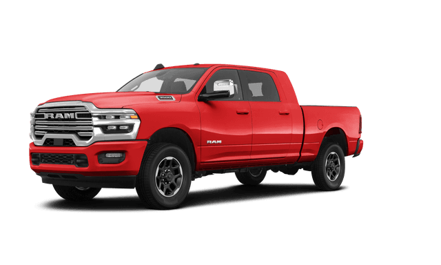 Ram 2500 Case IH Red - Front view Ram 2500 Case IH Red - Front view