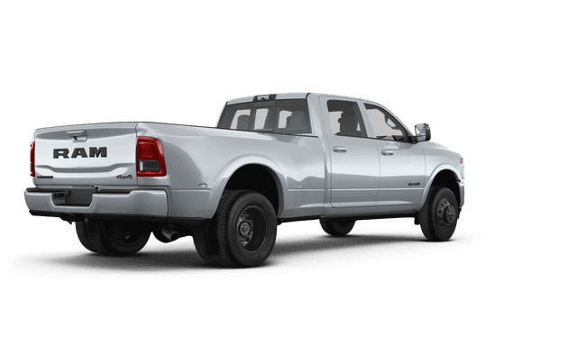 Ram 3500 Silver Zynith Clear Coat - Back view Ram 3500 Silver Zynith Clear Coat - Back view