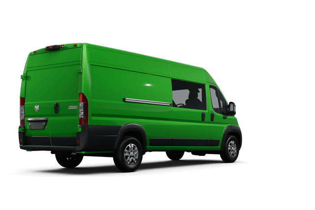 Ram ProMaster Servpro Green - Back view Ram ProMaster Servpro Green - Back view