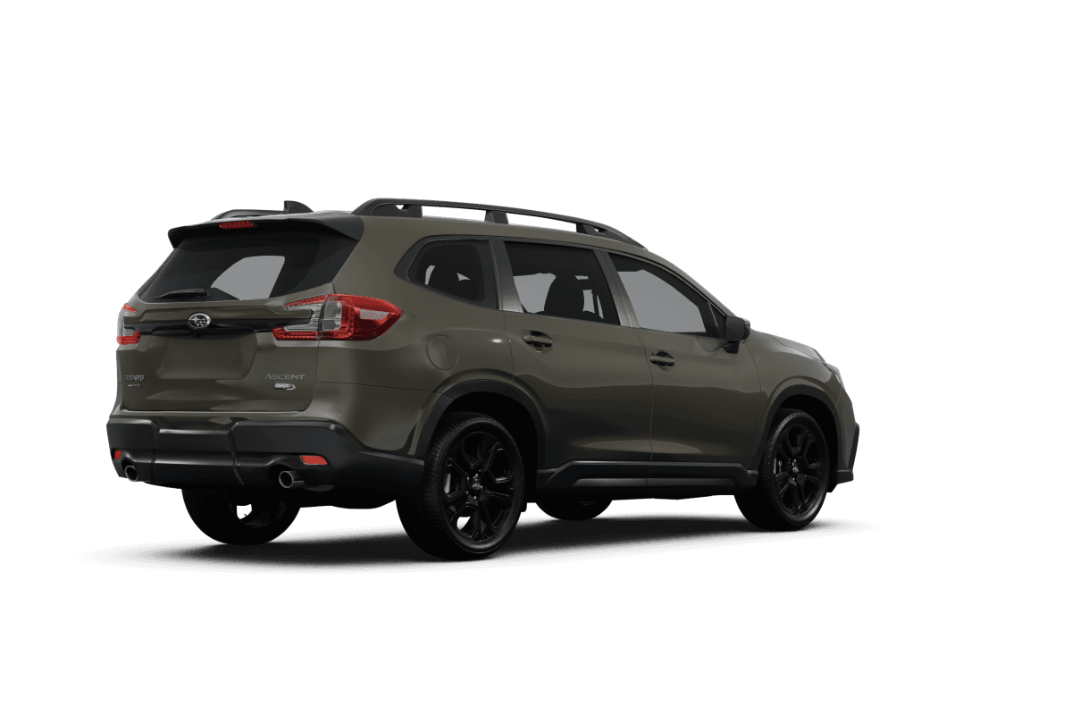 Subaru Ascent Autumn Green Metallic - Back view Subaru Ascent Autumn Green Metallic - Back view